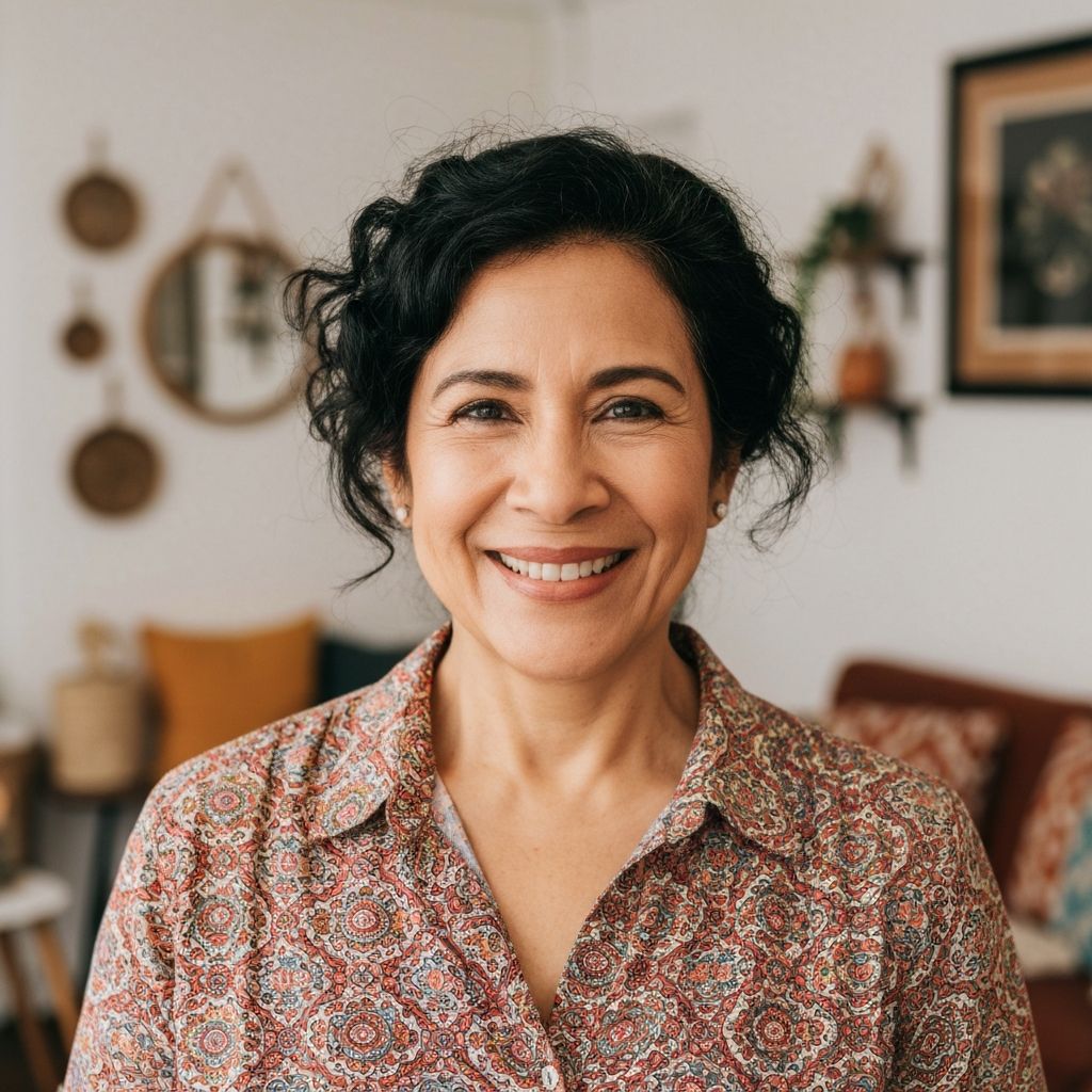 Happy business owner